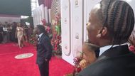 Kai Cenat posing at the BET Awards red carpet (Image via YouTube/TheTylilShow Live)
